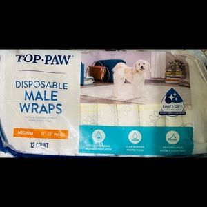 New Medium Male Wraps/Diapers Deposable!